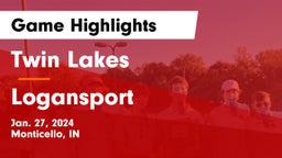 Twin Lakes  vs Logansport  Game Highlights - Jan. 27, 2024