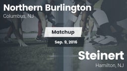 Matchup: Northern Burlington vs. Steinert  2016
