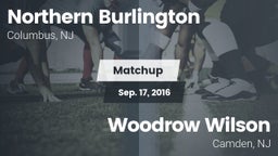 Matchup: Northern Burlington vs. Woodrow Wilson  2016