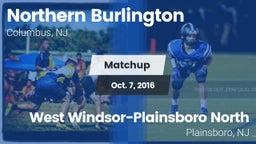 Matchup: Northern Burlington vs. West Windsor-Plainsboro North  2016