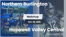 Matchup: Northern Burlington vs. Hopewell Valley Central  2016