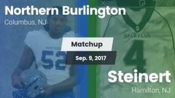 Matchup: Northern Burlington vs. Steinert  2017
