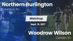 Matchup: Northern Burlington vs. Woodrow Wilson  2017