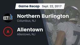 Recap: Northern Burlington  vs. Allentown  2017