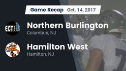 Recap: Northern Burlington  vs. Hamilton West  2017