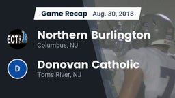 Recap: Northern Burlington  vs. Donovan Catholic  2018
