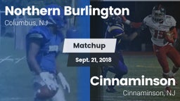 Matchup: Northern Burlington vs. Cinnaminson  2018