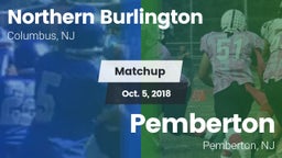Matchup: Northern Burlington vs. Pemberton  2018