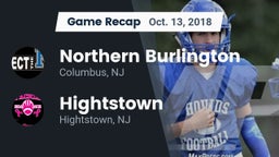 Recap: Northern Burlington  vs. Hightstown  2018