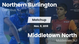 Matchup: Northern Burlington vs. Middletown North  2018