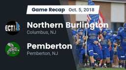 Recap: Northern Burlington  vs. Pemberton  2018