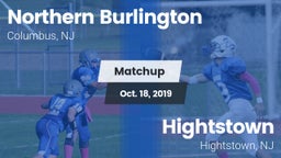Matchup: Northern Burlington vs. Hightstown  2019