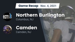 Recap: Northern Burlington  vs. Camden  2021