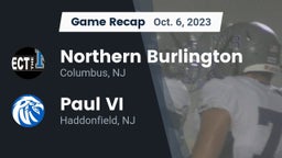 Recap: Northern Burlington  vs. Paul VI  2023