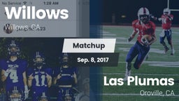 Matchup: Willows  vs. Las Plumas  2017