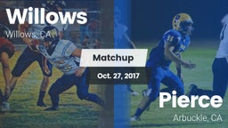 Matchup: Willows  vs. Pierce  2017