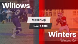 Matchup: Willows  vs. Winters  2018