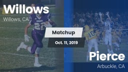 Matchup: Willows  vs. Pierce  2019