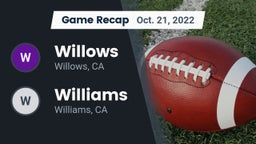 Recap: Willows  vs. Williams  2022