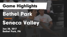 Bethel Park  vs Seneca Valley  Game Highlights - Jan 28, 2017