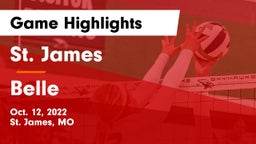 St. James  vs Belle  Game Highlights - Oct. 12, 2022