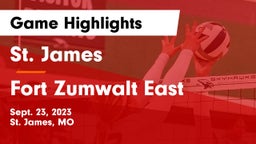 St. James  vs Fort Zumwalt East  Game Highlights - Sept. 23, 2023