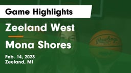 Zeeland West  vs Mona Shores  Game Highlights - Feb. 14, 2023