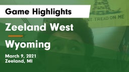 Zeeland West  vs Wyoming  Game Highlights - March 9, 2021