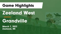 Zeeland West  vs Grandville  Game Highlights - March 7, 2022