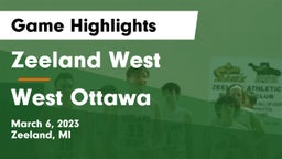 Zeeland West  vs West Ottawa  Game Highlights - March 6, 2023