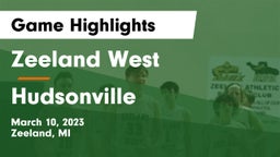 Zeeland West  vs Hudsonville  Game Highlights - March 10, 2023