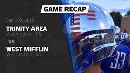 Recap: Trinity Area  vs. West Mifflin  2016