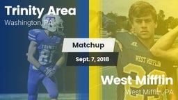 Matchup: Trinity  vs. West Mifflin  2018