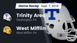 Recap: Trinity Area  vs. West Mifflin  2018