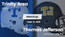 Matchup: Trinity  vs. Thomas Jefferson  2018