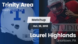 Matchup: Trinity Area vs. Laurel Highlands  2018