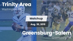 Matchup: Trinity Area vs. Greensburg-Salem  2019