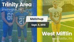 Matchup: Trinity Area vs. West Mifflin  2019
