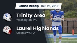 Recap: Trinity Area  vs. Laurel Highlands  2019