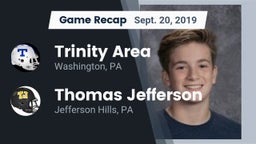 Recap: Trinity Area  vs. Thomas Jefferson  2019