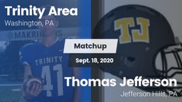 Matchup: Trinity Area vs. Thomas Jefferson  2020