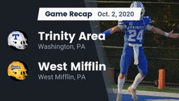 Recap: Trinity Area  vs. West Mifflin  2020
