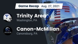Recap: Trinity Area  vs. Canon-McMillan  2021