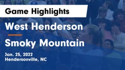 West Henderson  vs Smoky Mountain  Game Highlights - Jan. 25, 2022