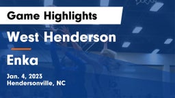 West Henderson  vs Enka  Game Highlights - Jan. 4, 2023