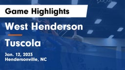West Henderson  vs  Tuscola  Game Highlights - Jan. 12, 2023