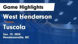 West Henderson  vs  Tuscola  Game Highlights - Jan. 19, 2024