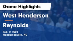 West Henderson  vs Reynolds  Game Highlights - Feb. 2, 2021