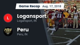 Recap: Logansport  vs. Peru  2018