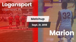 Matchup: Logansport High vs. Marion  2018